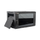 Gabinete PRECISION, Con Puerta de Cristal Templado, de 19in, 6UR, 450mm de Profundidad, Color Negro PRECISION - Vista 3