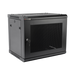 Gabinete PRECISION, Con Puerta Perforada, de 19in, 9UR, 450mm de Profundidad, Color Negro - PRECISION