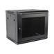 Gabinete PRECISION, Con Puerta Perforada, de 19in, 9UR, 450mm de Profundidad, Color Negro - PRECISION