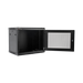 Gabinete PRECISION, Con Puerta Perforada, de 19in, 9UR, 450mm de Profundidad, Color Negro PRECISION - Vista 2