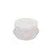 Caja Derivación-Conexión de Plástico Circular con 4 Glándulas de Goma (70 diámetro X 48 alto mm). Para Instalaciones Comer...