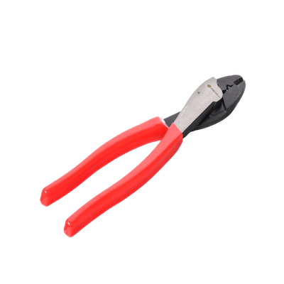 Pinza de 9.5" para cortar y crimpar ( ponchar )  terminales Aislados y No aislados PRECISION - Vista 3