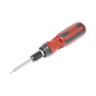 Desarmador 6 en 1 con Mango de Agarre Plástico (Torx #10 y #20, Hexagonal #5,...