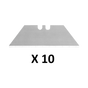 Navaja de Reemplazo de Uso Pesado de 0.5 mm (10 pzas). | SIERRA STORE