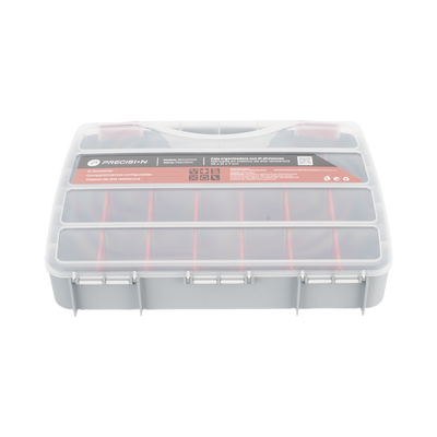 Caja Organizadora con 21 Divisiones Fabricada en Plástico de Alta Resistencia de 38x31x7 cm. PRECISION - Vista 3