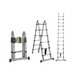 Escalera Telescópica de Aluminio Tipo Tijera de 1.9 + 1.9 Metros de Altura PRECISION - Vista 2