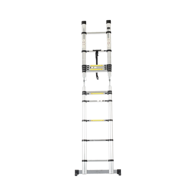 Escalera Telescópica de Aluminio Tipo Tijera de 1.9 + 1.9 Metros de Altura PRECISION - Vista 5