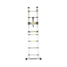 Escalera Telescópica de Aluminio Tipo Tijera de 1.9 + 1.9 Metros de Altura PRECISION - Vista 5