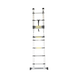 Escalera Telescópica de Aluminio Tipo Tijera de 1.9 + 1.9 Metros de Altura PRECISION - Vista 5