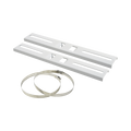 Montaje de Metal para Poste Universal para Gabinetes de Ancho Hasta 30 cm. - PRECISION