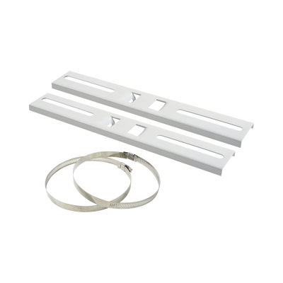 Montaje de Metal para Poste Universal para Gabinetes de Ancho Hasta 30 cm. - PRECISION