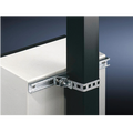 Herrajes de Fijación para Gabinete / Acero Galvanizado / Sujeción 600 mm / Poste hasta 152.4 mm (6') / Ancho Gabinete 600 mm | SIERRA STORE