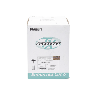 Bobina de Cable UTP 305 Metros (1000 Pies) de Cobre, TX6000? PanNet, Reelex, Azul, Categoría 6 Mejorado (23 AWG), PVC (CM)...
