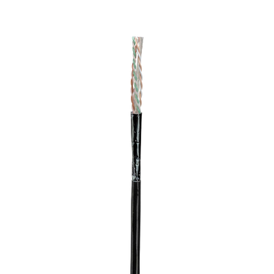 Bobina de Cable UTP de 4 Pares, Con Aislamiento de Fluoropolímero, Cat6A (23 AWG), Uso Interior/Exterior Para Entorno Ambi...