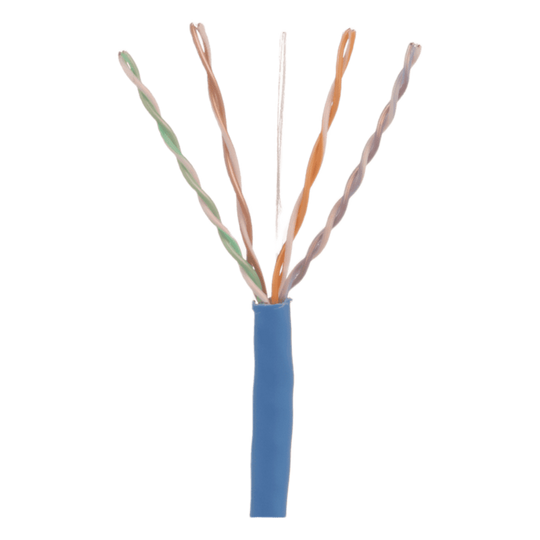 PANDUIT - PUP6C04BU-WN - Panduit PUP6C04BU-WN - Bobina de Cable UTP 305 Metros (1000 Pies) de Cobre, TX6000™ PanNet, Azul, Categoría 6 (24 AWG), CMP (Plenum)