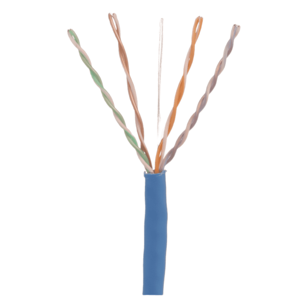 PANDUIT - PUP6C04BU-WN - Panduit PUP6C04BU-WN - Bobina de Cable UTP 305 Metros (1000 Pies) de Cobre, TX6000™ PanNet, Azul, Categoría 6 (24 AWG), CMP (Plenum)