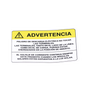 Etiqueta de Videovigilancia en Vinil Adhesivo Mate / Paquete con 10 | SIERRA ...
