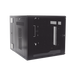 Gabinete PanZone de Montaje en Pared, de 19in, Puerta con Ventana de Seguridad, 12 UR, 762mm de Profundidad, Color Negro P...