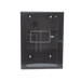 Gabinete PanZone de Montaje en Pared, de 19in, Puerta con Ventana de Seguridad, 18 UR, 635mm de Profundidad, Color Negro P...