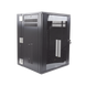 Gabinete PanZone de Montaje en Pared, de 19in, Puerta con Ventana de Seguridad, 18 UR, 635mm de Profundidad, Color Negro P...