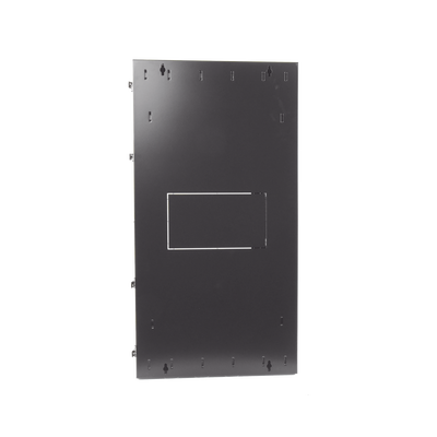 Gabinete PanZone de Montaje en Pared, de 19in, Puerta con Ventana de Seguridad, 26 UR, 635mm de Profundidad, Color Negro P...