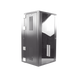 Gabinete PanZone de Montaje en Pared, de 19in, Puerta con Ventana de Seguridad, 26 UR, 635mm de Profundidad, Color Negro P...