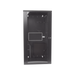Gabinete PanZone de Montaje en Pared, de 19in, Puerta con Ventana de Seguridad, 26 UR, 635mm de Profundidad, Color Negro P...