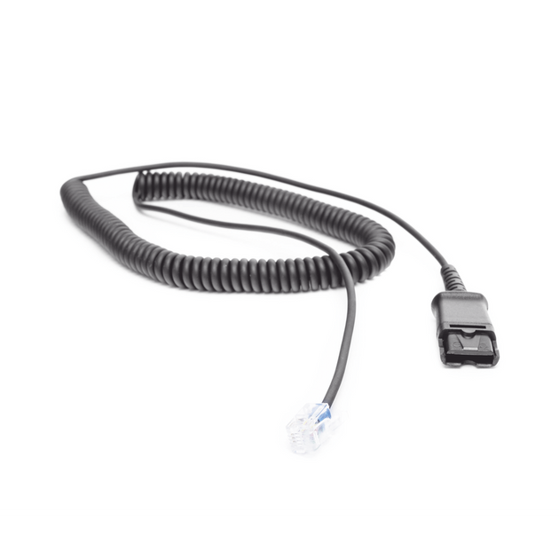 Cable Adaptador QD / Diademas HT101/HT201/HT202 / Teléfonos Analógicos, Digitales e IP / Compatible Grandstream y Yealink / Audio Full | SIERRA STORE