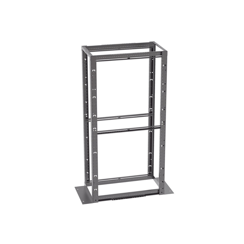 PANDUIT R4P42CN - Rack de Cuatro Postes / 45 UR / Carga 2500 lbs / Profundidad Ajustable 41.5 in (3.46 ft) / Acero / EIA-310D | SIERRA STORE