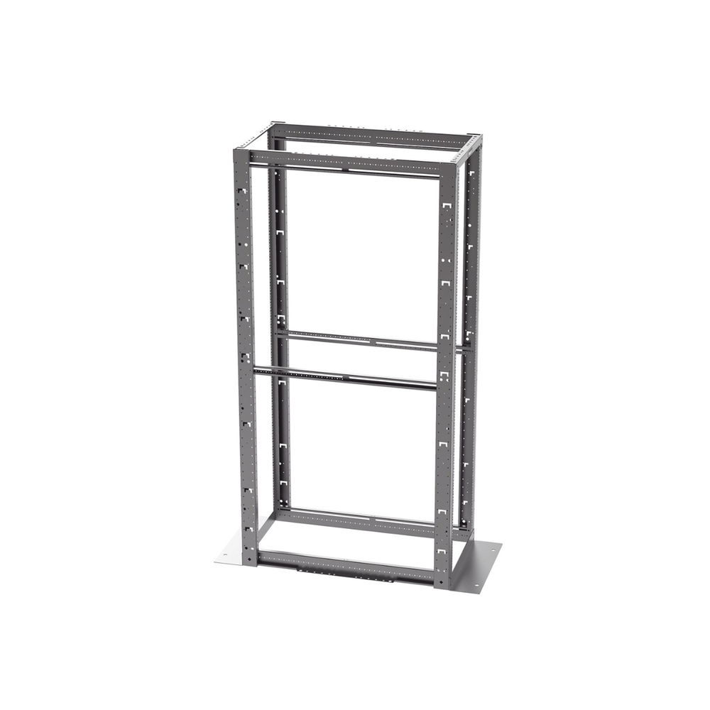 PANDUIT R4P42CN - Rack de Cuatro Postes / 45 UR / Carga 2500 lbs / Profundidad Ajustable 41.5 in (3.46 ft) / Acero / EIA-310D | SIERRA STORE