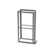 PANDUIT R4P42CN - Rack de Cuatro Postes / 45 UR / Carga 2500 lbs / Profundidad Ajustable 41.5 in (3.46 ft) / Acero / EIA-310D | SIERRA STORE