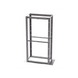 PANDUIT R4P42CN - Rack de Cuatro Postes / 45 UR / Carga 2500 lbs / Profundidad Ajustable 41.5 in (3.46 ft) / Acero / EIA-310D | SIERRA STORE