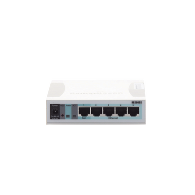 Switch Mikrotik 5 puertos Gigabit Ethernet y 1 SFP - MIKROTIK
