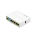 (hEX PoE LITE) RouterBoard, 5 Puertos Fast Ethernet, 4 con PoE Pasivo, 1 Puerto USB MIKROTIK - Vista 3