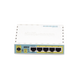 (hEX PoE LITE) RouterBoard, 5 Puertos Fast Ethernet, 4 con PoE Pasivo, 1 Puerto USB MIKROTIK - Vista 4