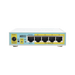 (hEX PoE LITE) RouterBoard, 5 Puertos Fast Ethernet, 4 con PoE Pasivo, 1 Puerto USB - MIKROTIK