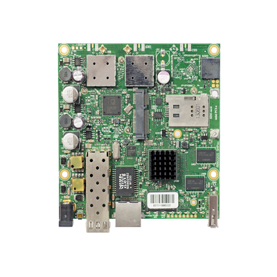 RouterBoard Inalámbrico de 5GHz ac, 1 Puerto Gigabit, CPU 720MHz, Licencia L4 - MIKROTIK