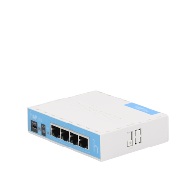 (hAP Lite) 4 Puertos Fast Ethernet y  Wi-Fi 2.4 GHz 802.11 b/g/n MIKROTIK - Vista 2