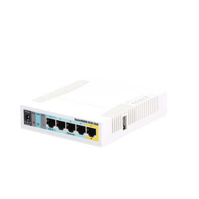 (hAP Lite) 4 Puertos Fast Ethernet y  Wi-Fi 2.4 GHz 802.11 b/g/n MIKROTIK - Vista 5