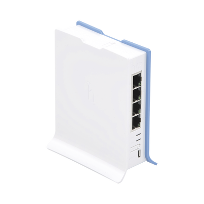 (hAP lite TC) 4 Puertos Fast Ethernet, Wi-Fi 2.4 GHz 802.11 b/g/n y base tipo Torre MIKROTIK - Vista 4