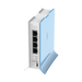 (hAP lite TC) 4 Puertos Fast Ethernet, Wi-Fi 2.4 GHz 802.11 b/g/n y base tipo Torre - MIKROTIK