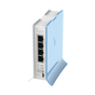 (hAP lite TC) 4 Puertos Fast Ethernet, Wi-Fi 2.4 GHz 802.11 b/g/n y base tipo...