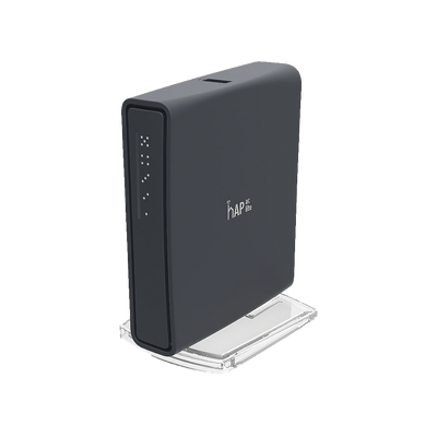 (hAP ac lite Tower) 5 Puertos Fast Ethernet, WiFi Doble Banda 802.11ac, Base tipo Torre MIKROTIK - Vista 2