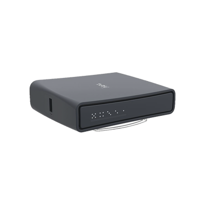 (hAP ac lite Tower) 5 Puertos Fast Ethernet, WiFi Doble Banda 802.11ac, Base tipo Torre - MIKROTIK