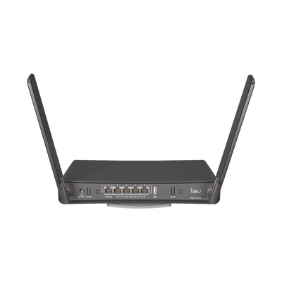 (hAP ac3)  Router inalámbrico de doble banda con 5 puertos Gigabit Ethernet y antenas externas de alta ganancia MIKROTIK -...
