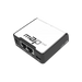 (mAP) 2 Puertos Fast Ethernet, 1 Puerto MicroUSB, WiFi 2.4 GHz 802.11 b/g/n - MIKROTIK