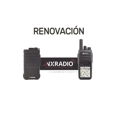 Renovacion NXRADIOTERMINAL - NXRADIO