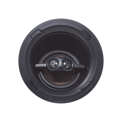 REV Series Altavoz Surround | Angulo para Techo de 3 Vias | Cine en Casa | Woofer 7in de Fibra de Carbono | 2 Tweeter de 1...