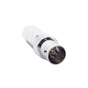 Conector BNC Hembra en 75 Ohm, Tipo Roscable para cable Coaxial RG-59/U, Níqu...