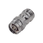 Adaptador en Línea de Conector 4.3-10 Hembra a N Macho, Bronce Blanco/ Plata/...